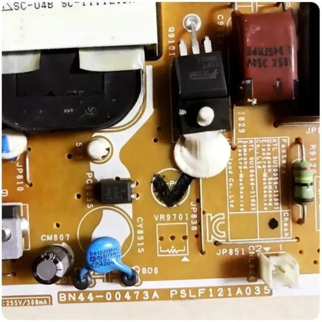 Alt view image 3 of 3 - 2pcs TV Power Supply Board BN44-00473A PSLF121A03S for UA46D5000PR 40D5000PR