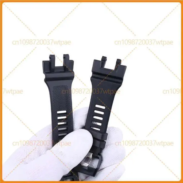 Alt view image 2 of 3 - For Casio Black Resin Watch Strap Replacement Accessories Fit GBA-900 Series Watches