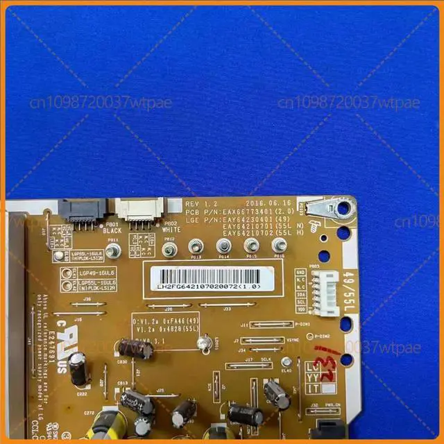 Alt view image 2 of 3 - TV Power Supply Board EAX66773401 EAY64230401 for 55UH6500CB