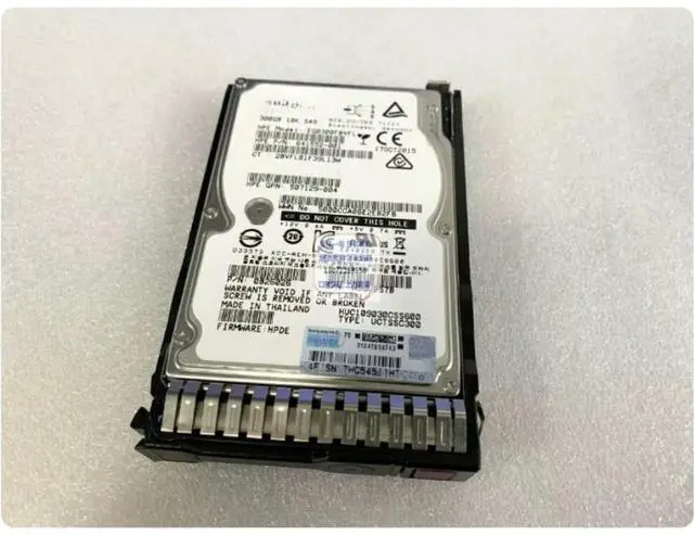 Main image of For 652564-B21 653955 300GB SAS Hard Drive EG0300FBDBR EG0300FBVFL Server Replacement Parts