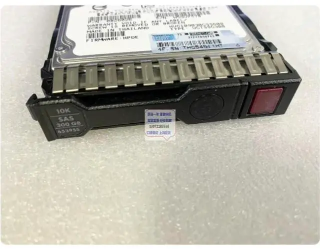 Alt view image 2 of 3 - For 652564-B21 653955 300GB SAS Hard Drive EG0300FBDBR EG0300FBVFL Server Replacement Parts