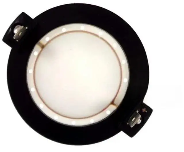 Alt view image 2 of 3 - 2pcs CCAW 44.4mm Round Tweeter Voice Coil Neodymium Magnet Speaker Replacement Parts for RCF ND350 CD350