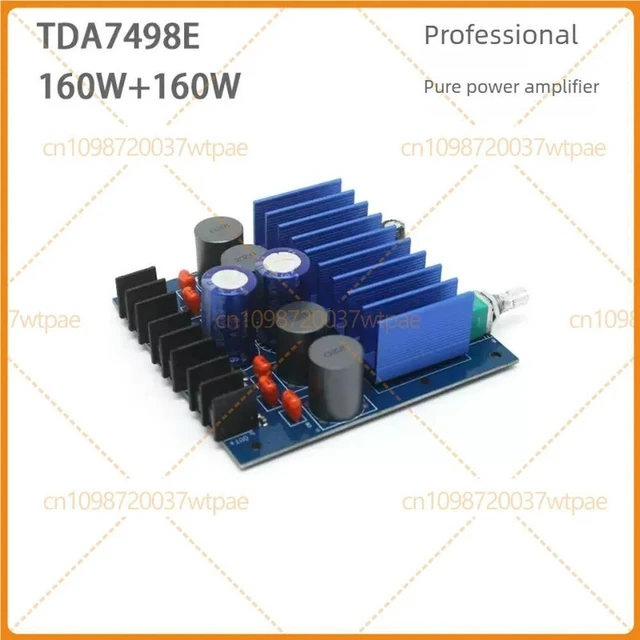 Main image of For TDA7498E High Power Digital Amplifier Board 160W+160W Pure Post Stage Audio Module