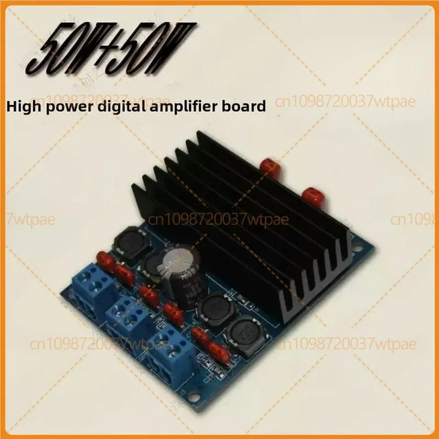 Main image of For TDA7492 Digital Amplifier Board 50W+50W Stereo Audio Module