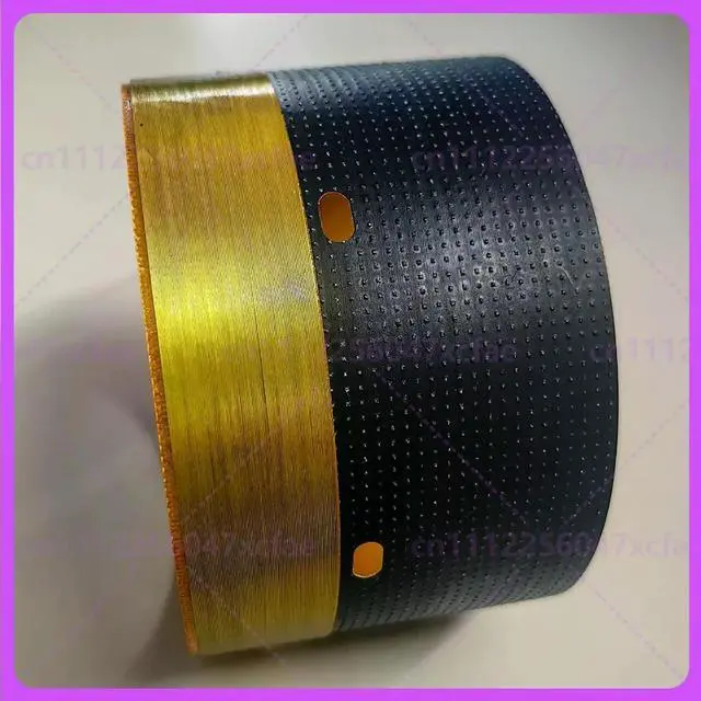 Alt view image 3 of 3 - For 100mm Woofer Voice Coil Pure Aluminum Flat Wire 100 Core 15/18 Inch Speaker Parts