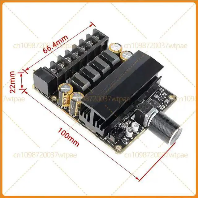 Alt view image 3 of 3 - For TPA3221 D-Class Dual Channel Stereo Amplifier Module High Power 85W For DIY Audio Speakers