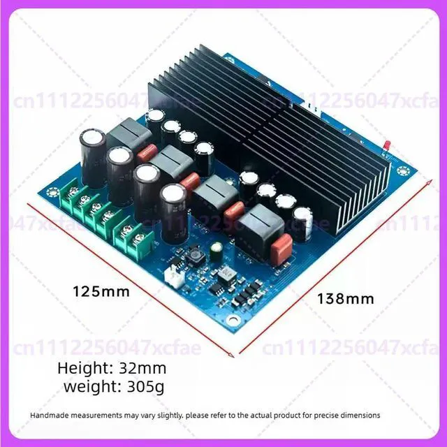Alt view image 3 of 6 - For Dual TPA3255 Stereo Amplifier Board 600W+600W DIY Audio Parts