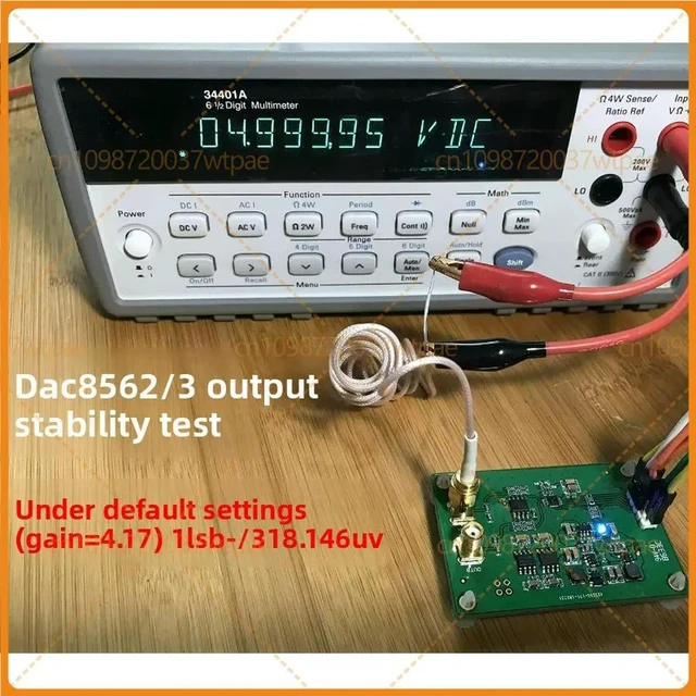 Alt view image 2 of 6 - For DAC8562 16Bit DAC Module ±10V Signal Amplitude Unipolar & Bipolar Output