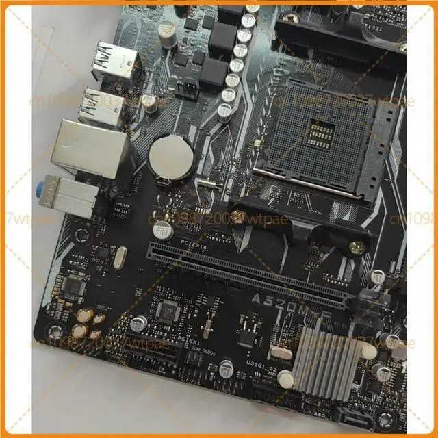 Alt view image 2 of 3 - for A320MF AM4 Motherboard,Support 15 Gen Ryzen CPU,Tested Well With I/O Shield