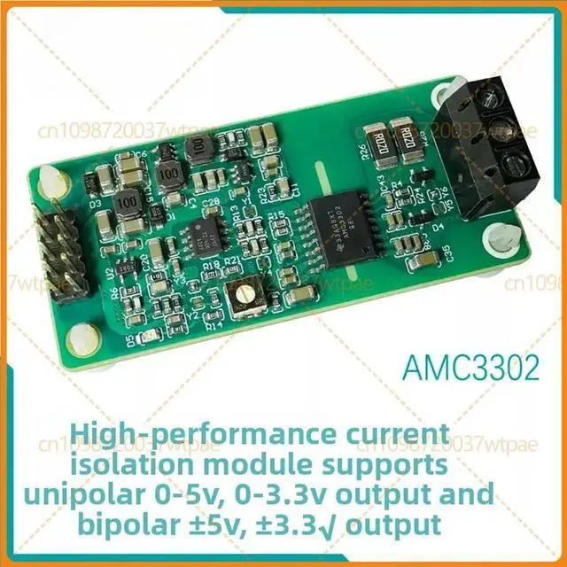 Main image of For AMC3302 High Performance Current Isolation Module Unipolar Bipolar Output External Shunt Resistor