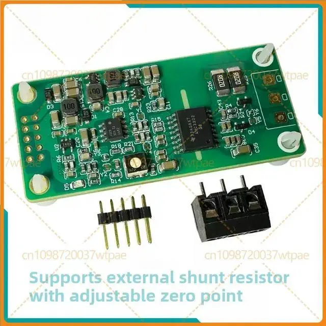 Alt view image 2 of 3 - For AMC3302 High Performance Current Isolation Module Unipolar Bipolar Output External Shunt Resistor