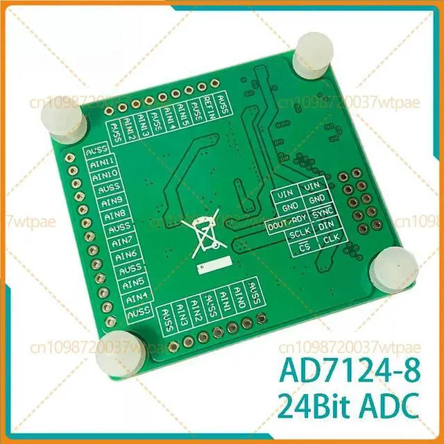 Alt view image 3 of 6 - For AD7124-8 24Bit Multi-channel ADC Data Acquisition Module