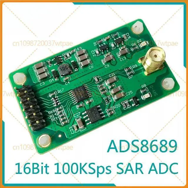 Main image of For ADS8689 16Bit SAR ADC Module 100Ksps Unipolar Bipolar Input 2.56V-12.288V