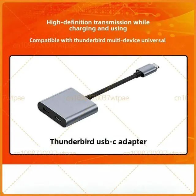 Alt view image 3 of 3 - For HDMI to TypeC Adapter Converter for RayNeo AR Glasses GOOVIS Glasses