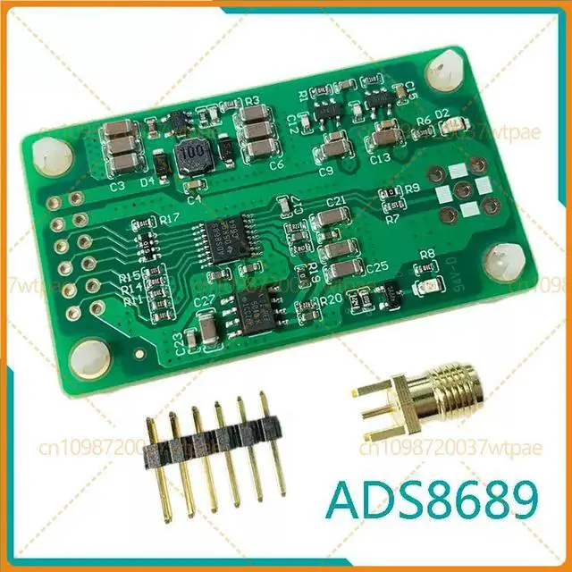 Alt view image 2 of 3 - For ADS8689 16Bit SAR ADC Module 100Ksps Unipolar Bipolar Input 2.56V-12.288V