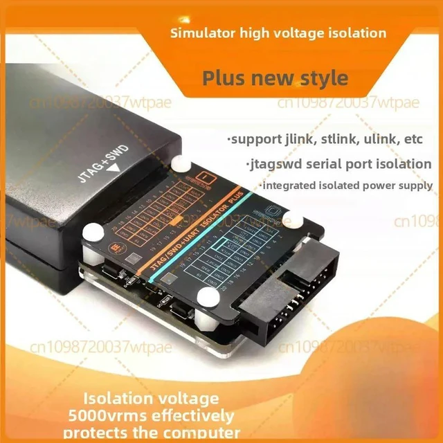 Main image of For EKD04Emulator Isolation PLUS High Voltage Isolation Adapter Board,JTAG SWD Serial Port,for JLink STLink DAPLink