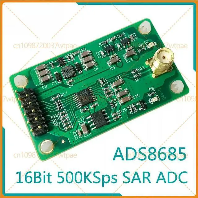 Main image of For ADS8685 16Bit SAR ADC Module 500Ksps Unipolar Bipolar Input 2.56V-12.288V