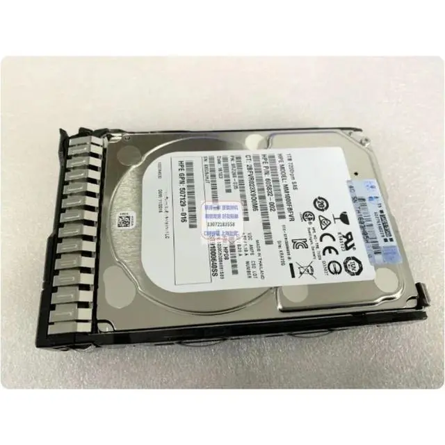 Alt view image 3 of 3 - For 652749-B21 653954-001 MM1000FECVH MM1000FBFV 1TB SAS 2.5 Inch Server Hard Drive Replacement Parts