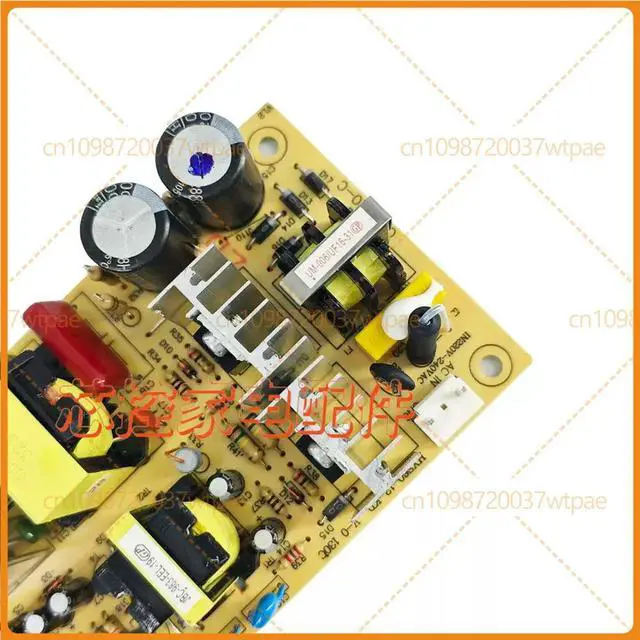 Alt view image 3 of 3 - 220V WithChip Power Supply PCB Board Replacement Part HYS6012KD CD220C for Wine Cabinet Cigar Humidor Mini Fridge