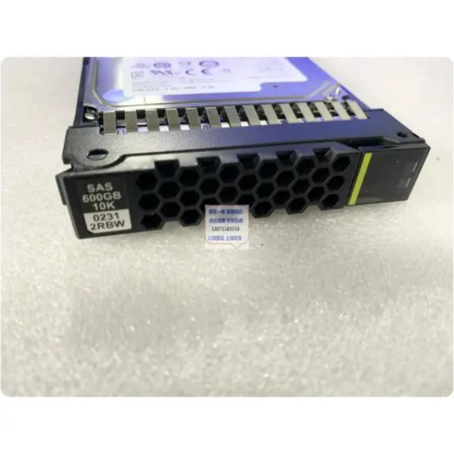 Alt view image 2 of 3 - For 02312RBW 600GB 10K 12G SAS 2.5 Inch Server Hard Drive 128M Cache For V3 V5 Replacement Parts
