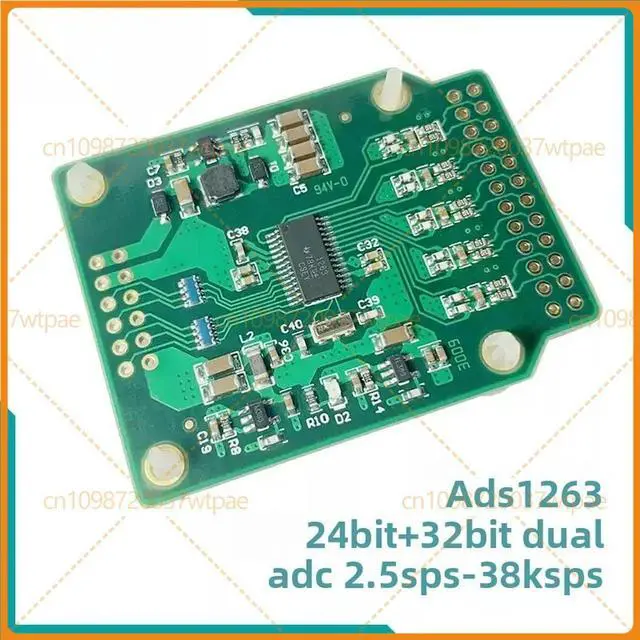 Alt view image 2 of 3 - For ADS1263 32Bit High Precision ADC Module Dual 24Bit&32Bit ADC 38.4ksps Analog Conversion