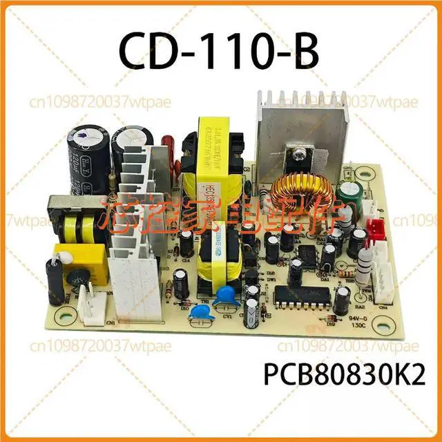 Alt view image 2 of 3 - Power Control PCB Board Replacement Part CD110B for Constanttemperature Wine Cabinet Guest Room Mini Fridge