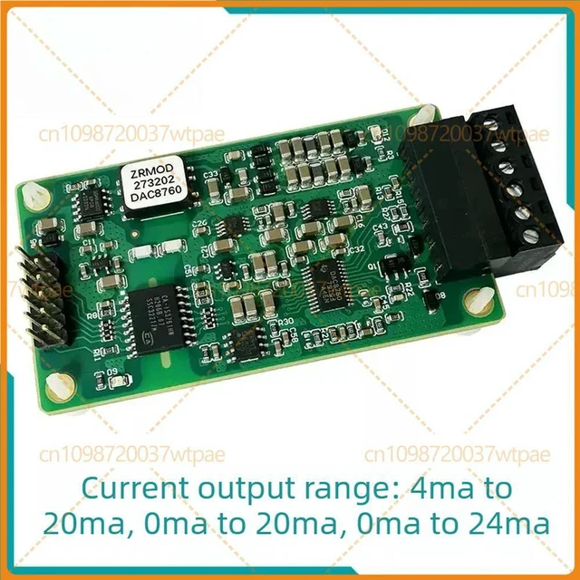 Alt view image 2 of 3 - For DAC8760 16Bit High Precision Voltage Current Source Module ±5V ±10V 4-20mA 0-24mA Output