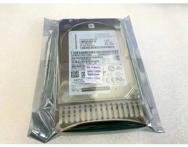 Main image of For 00WG700 00WG701 7XB7A00027 1.2TB 10K 12G SAS 2.5 Inch Server Hard Drive M5 Replacement Parts
