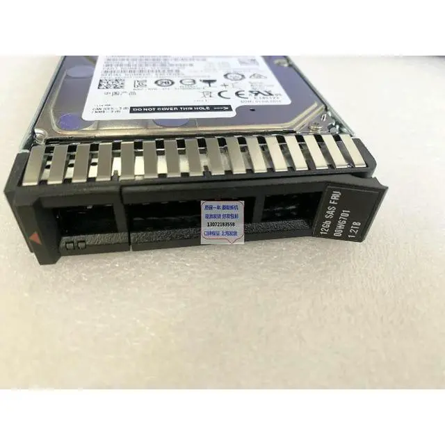 Alt view image 2 of 3 - For 00WG700 00WG701 7XB7A00027 1.2TB 10K 12G SAS 2.5 Inch Server Hard Drive M5 Replacement Parts