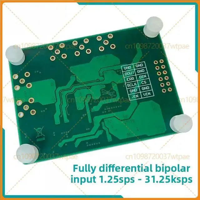 Alt view image 3 of 3 - For AD7172-2 24Bit ADC Module 31.25Ksps Differential Bipolar Input