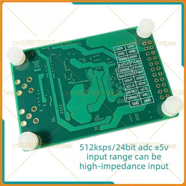 Alt view image 3 of 3 - For ADS127L01 24Bit ADC Module 512Ksps ±10V Input