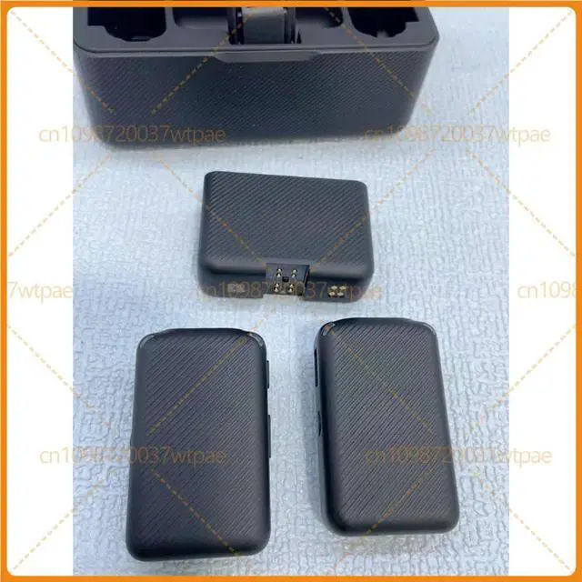 Alt view image 2 of 3 - For Mic 1 Microphone 1 Receiver+2 Transmitters Charging Case Working Well No Cable