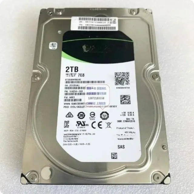 Alt view image 3 of 3 - For ST2000NM0045 EXOS 2TB 12G SAS 3.5 Inch Server Hard Drive Replacement Parts