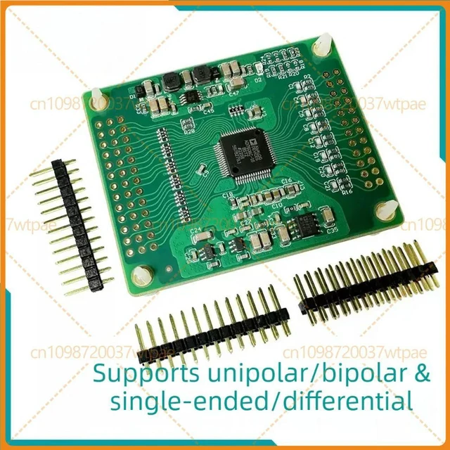 Alt view image 2 of 3 - For AD7606C-16 8CH 16Bit DAS ADC Module 1Msps Parallel Synchronous Sampling Bipolar Wide Bandwidth