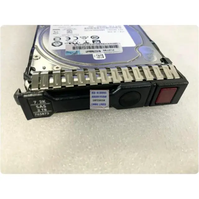 Alt view image 2 of 3 - For 765466-B21 765873-001 2TB 7.2K 12G SAS 2.5 Inch Server Hard Drive For G9 G10 Replacement Parts