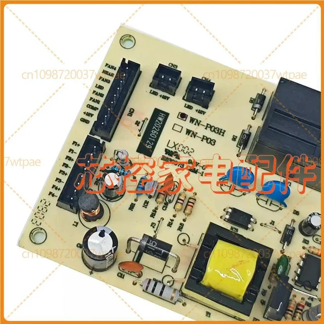 Alt view image 3 of 3 - Power Control PCB Board Replacement Part WNP03H hanny11w012 PCB120213X2 for NEIFO Wine Cabinet Refrigerator Box