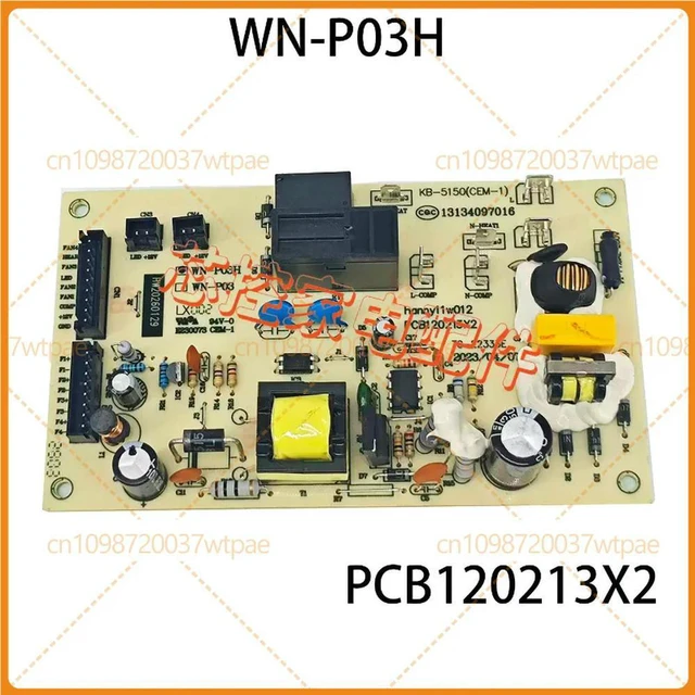 Alt view image 2 of 3 - Power Control PCB Board Replacement Part WNP03H hanny11w012 PCB120213X2 for NEIFO Wine Cabinet Refrigerator Box