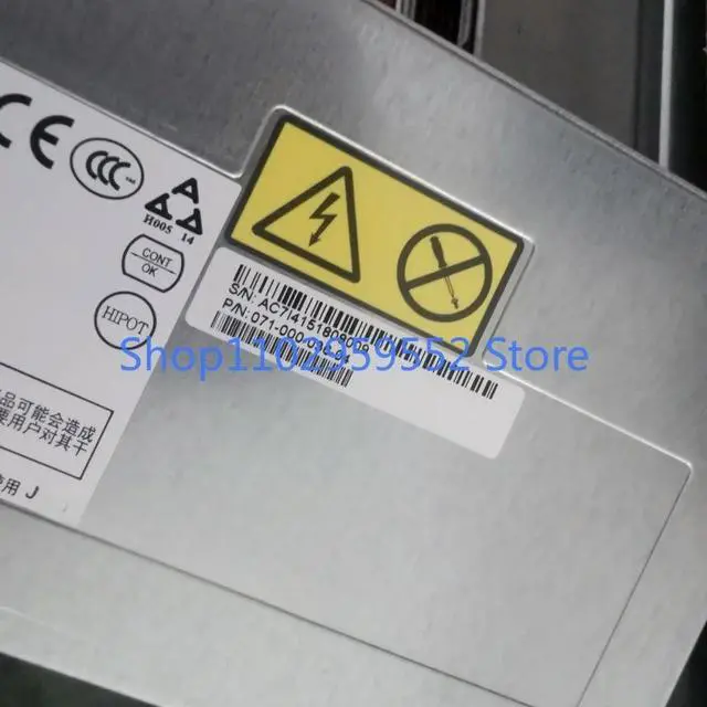 Alt view image 4 of 4 - 1pcs for VNX52 5400/5600/7600 Server Power Supply 071-000-036 SGA005 1050W