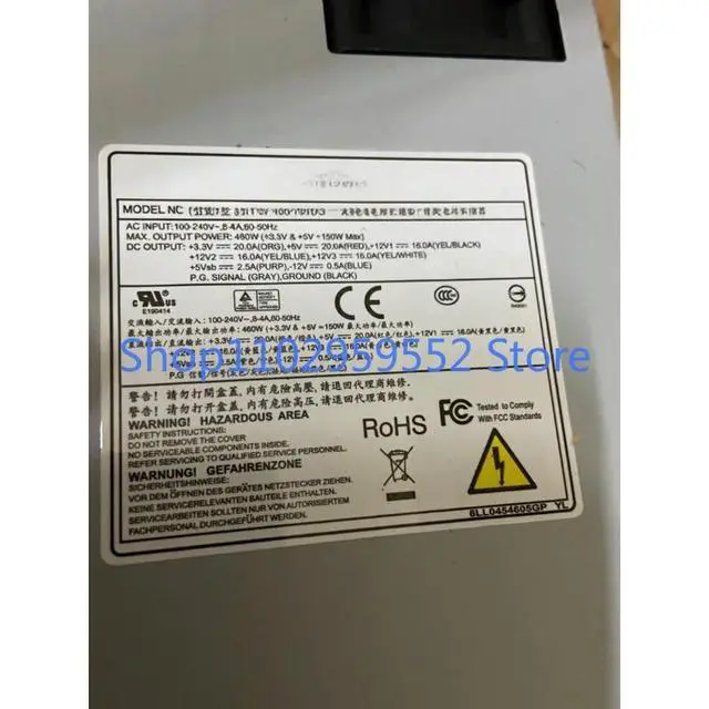Alt view image 6 of 6 - 1pcs for FSP460-701UG FSP460-7O1UH SPI400 80PLUS Power Supply