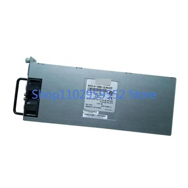 Alt view image 2 of 2 - 1pcs PSU For E6000 Knife Box Server Power Supply D1U-H-1600-12-HC2C 4710 Kit