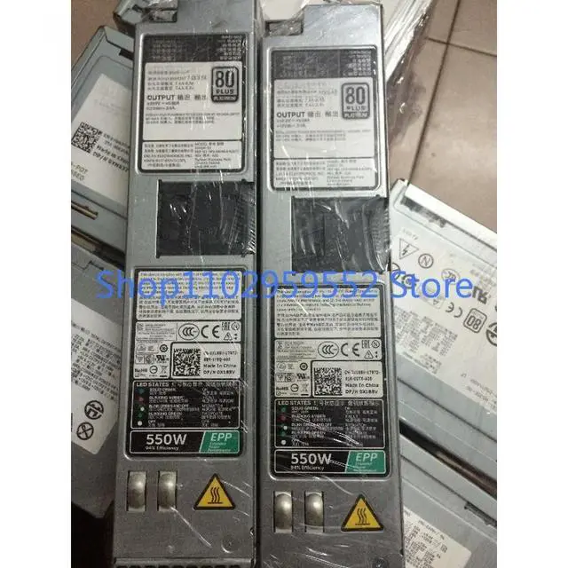 Alt view image 2 of 2 - 1Pcs for R430 550W server power supply D550E-S1 dps-550ab x185v
