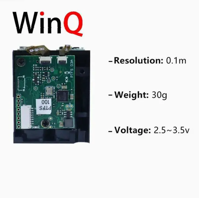 Alt view image 6 of 6 - Principle of TOF laser ranging sensor 600 meter monitoring distance module serial port 300m laser ranging