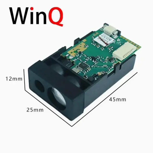 Alt view image 5 of 6 - 10 meter phase laser ranging module, RS232 distance sensor for large grain silo, distance sensor