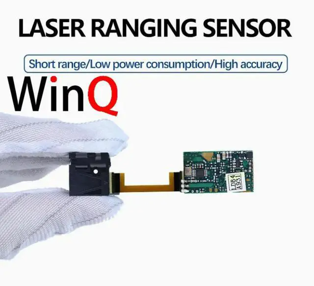 Alt view image 6 of 6 - L-type laser ranging sensor 20 meter laser displacement Bluetooth laser ranging module range measurement
