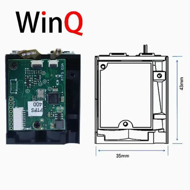 Alt view image 5 of 6 - 500 meter laser rangefinder USB rangefinder module 700 meter TOF laser rangefinder sensor