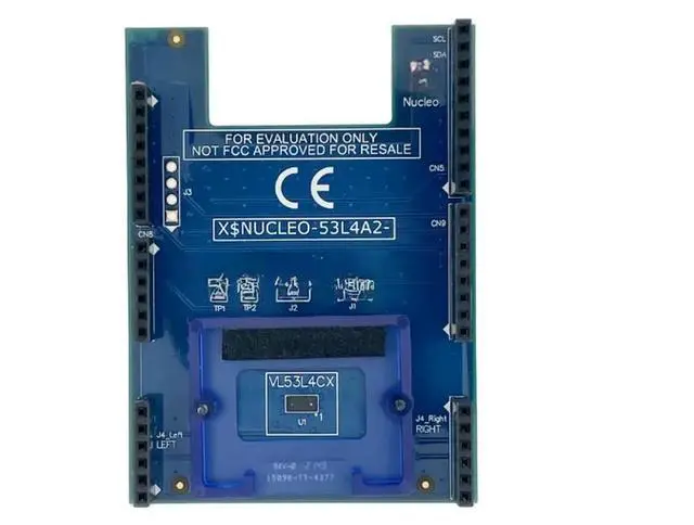 Alt view image 4 of 6 - X-NUCLEO-53L4A2 VL53L4CX Time of Flight ToF Sensor Expansion Board