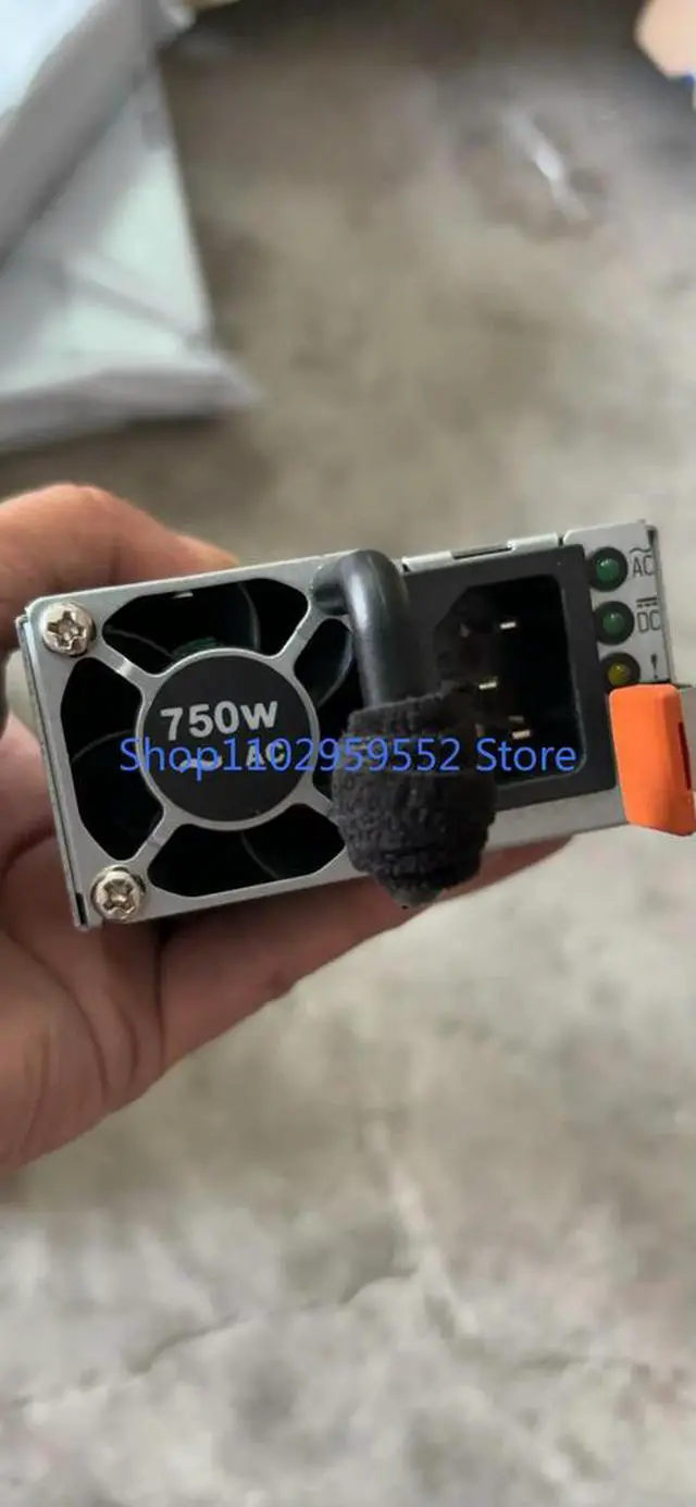 Alt view image 5 of 6 - 1Pcs for SR550 SR650 SR590 Server 750W Power Supply 02JG628 CFF750