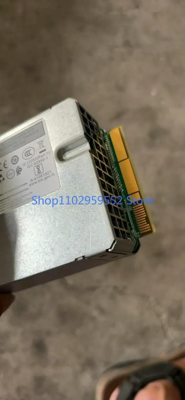 Alt view image 6 of 6 - 1Pcs for SR550 SR650 SR590 Server 750W Power Supply 02JG628 CFF750