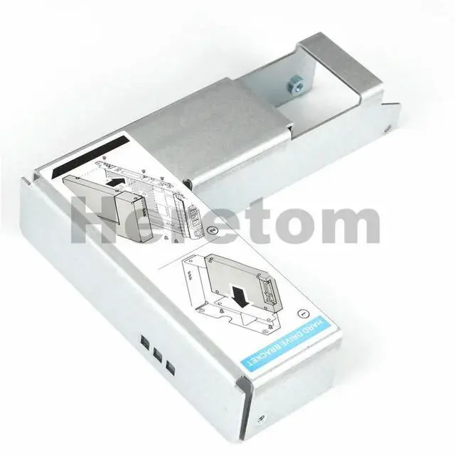 Alt view image 6 of 6 - 2PCS 9W8C4 3.5" to 2.5" HDD Adapter For R710 R720 R730 T710 R320 T320 SAS SATA SSD Tray Caddy With Screws