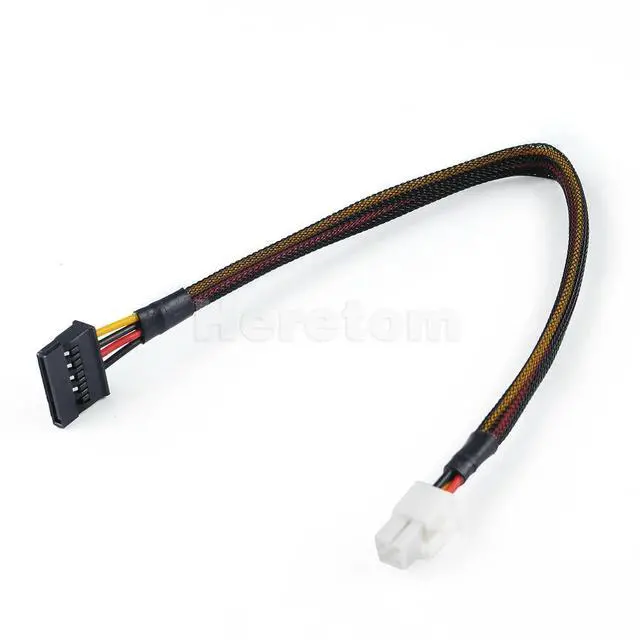 Alt view image 5 of 6 - Hard Drive Power Supply Cable 4 Pin for B75 Q75 motherboard IS7XM V1.0